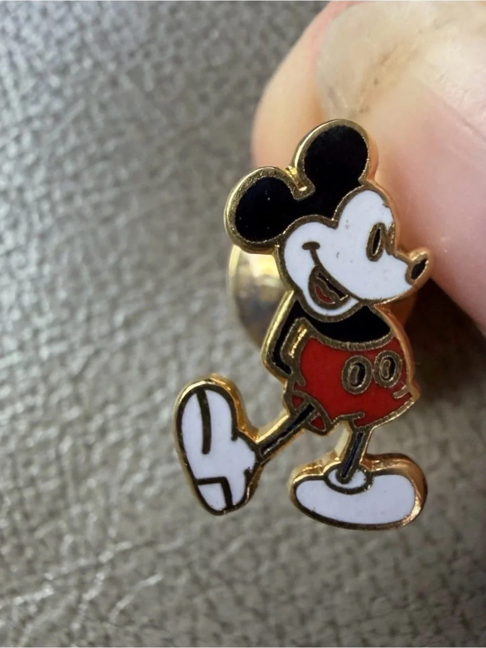 Walt Disney gold tone